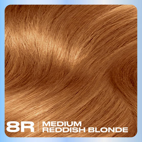Clairol Nice'n Easy 8R hair dye gloves included in the kit