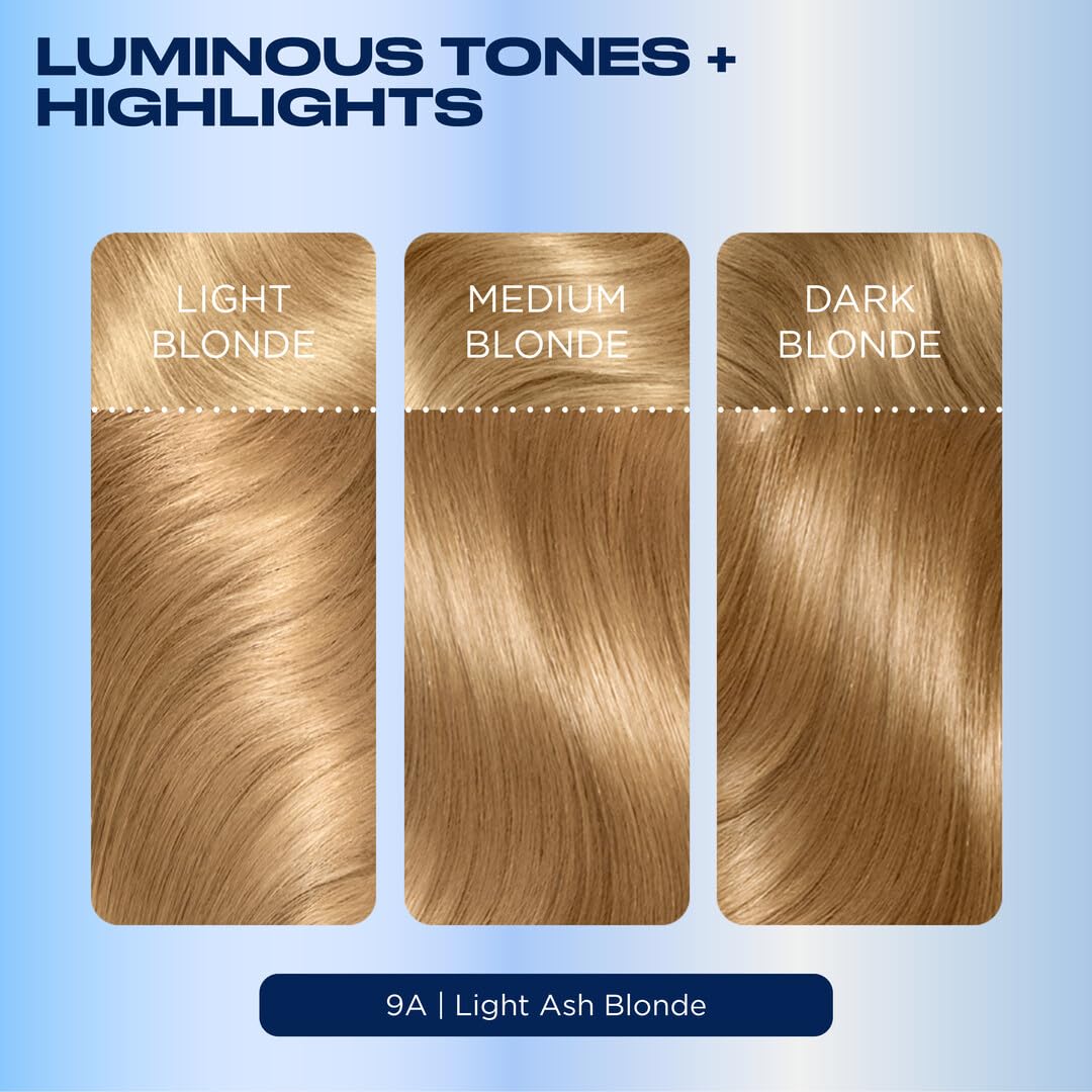 Clairol Nice'n Easy 9A Light Ash Blonde packaging details
