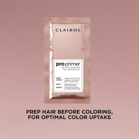 Clairol Pro Primer Pre-Color included in the package