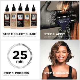 Clairol Professional Beautiful Collection Semi-Permanent Hair Colour with aloe vera and jojoba oil