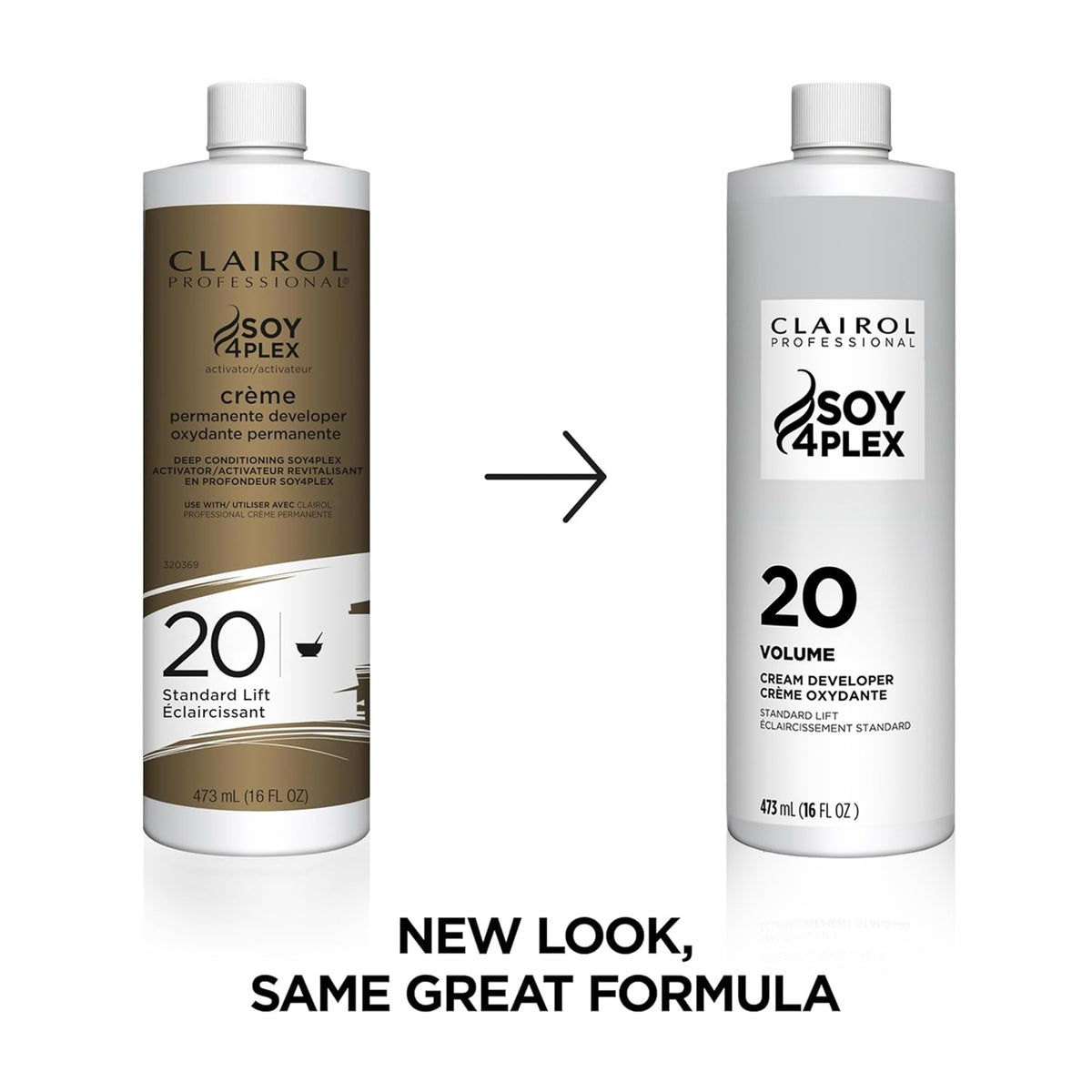 Clairol Professional Crème Permanente Developer 20 Volume back view