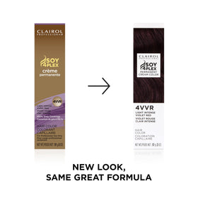 Clairol Professional hair color packaging details