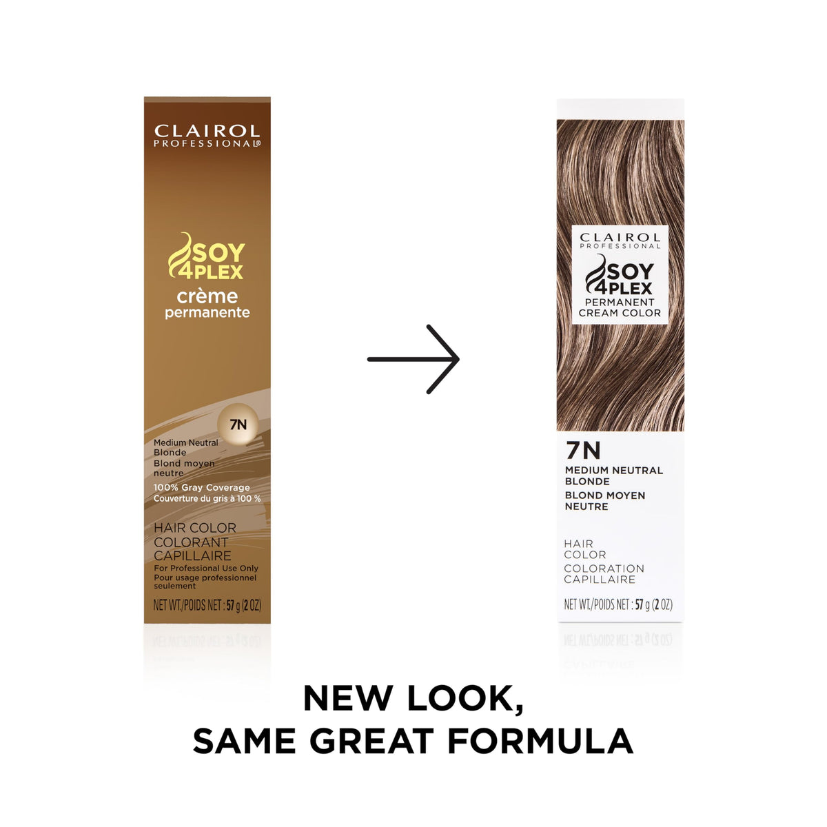 Clairol Professional hair colour cream texture close-up