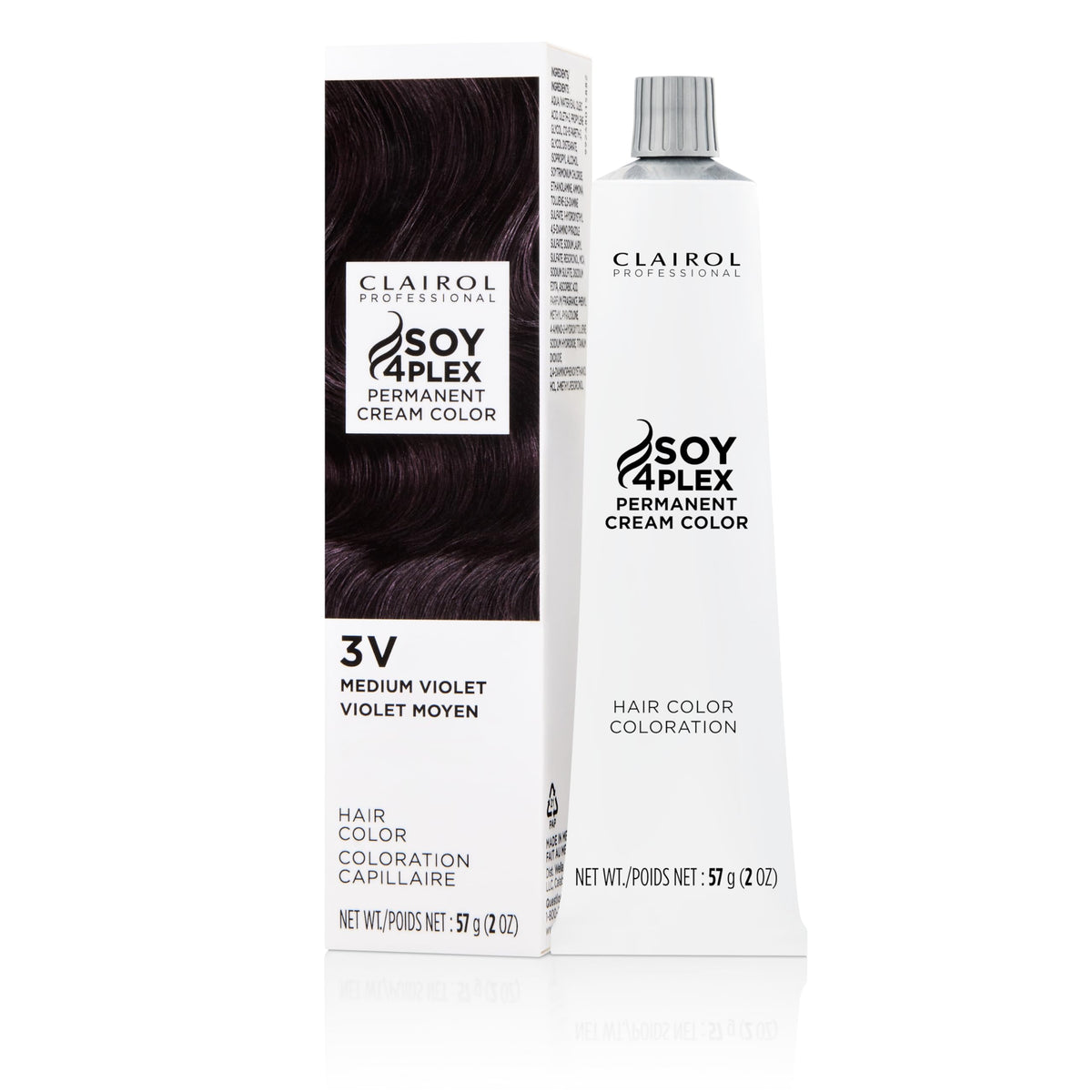 Clairol Professional Permanent Cream Hair Colour 72g front view