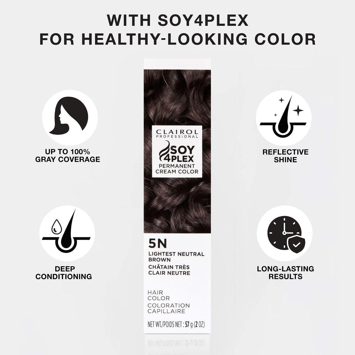 Clairol Professional Permanent Cream Hair Colour application process