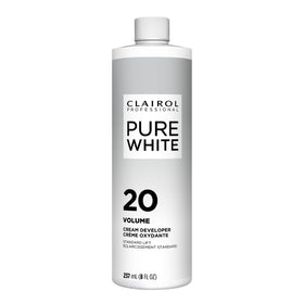 Clairol Professional Pure White 20 Volume Crème Developer front view