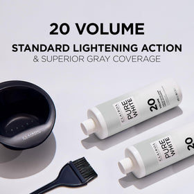 Clairol Professional Pure White 20 Volume Crème Developer packaging