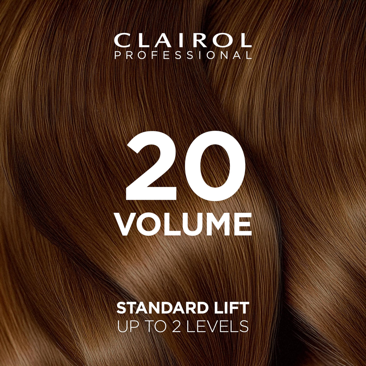 Clairol Professional Pure White 20 Volume Crème Developer with applicator bottle