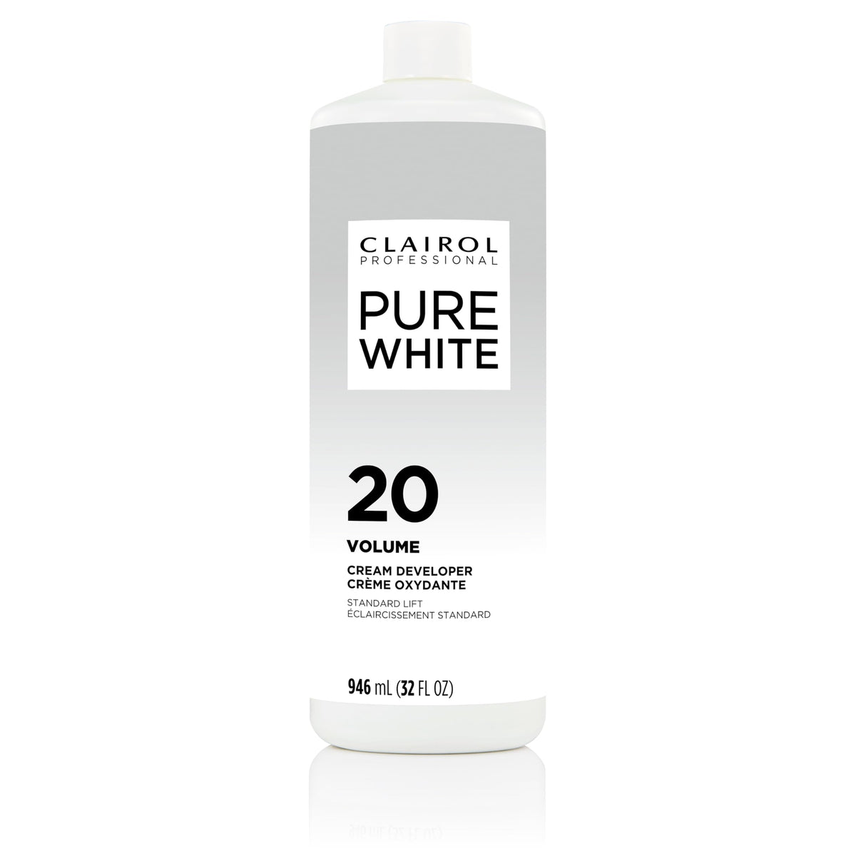 Clairol Professional Pure White 20 Volume Hair Developer front view