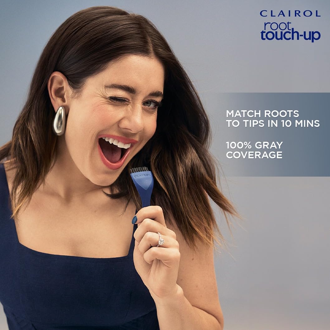Clairol Root Touch Up 4R Dark Auburn packaging side view