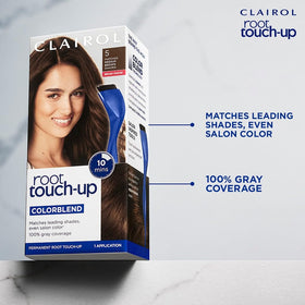 Clairol Root Touch Up brush and bowl for easy application