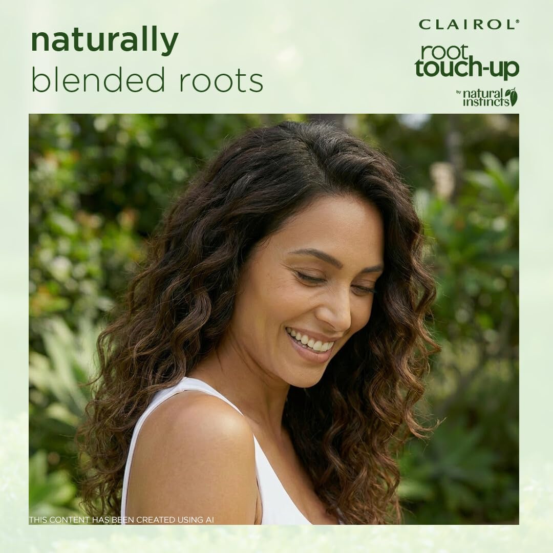 Clairol Root Touch-Up color cream and activator components