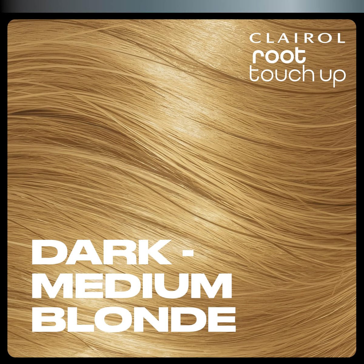 Clairol Root Touch-Up Color + Volume Temporary Hair Spray applied to hair