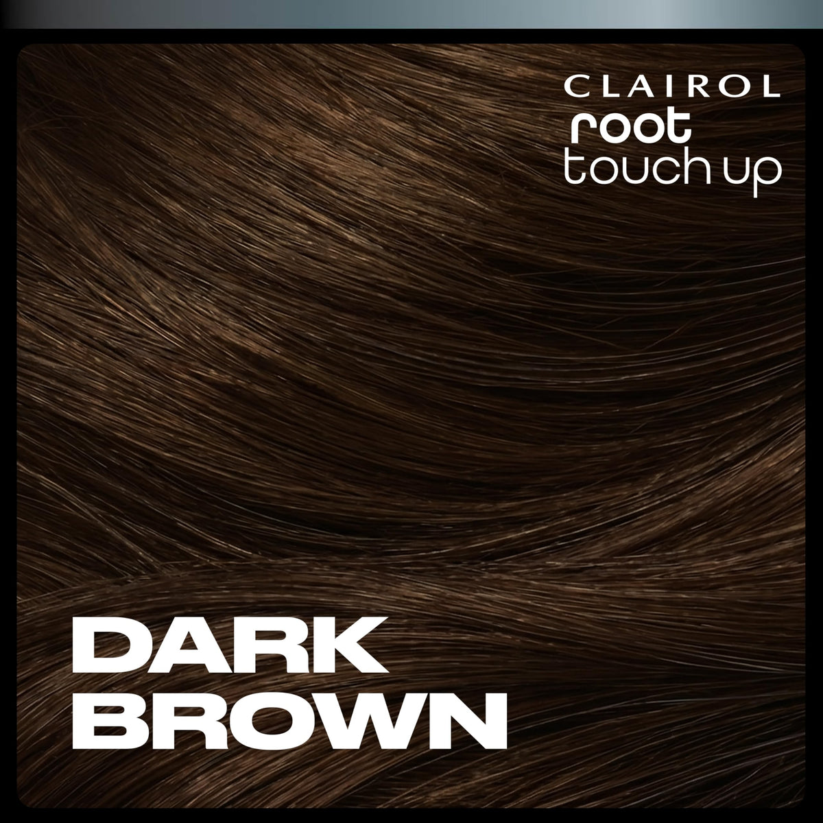 Clairol Root Touch-Up Color + Volume Temporary Spray dark brown application