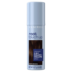 Clairol Root Touch-Up Color + Volume Temporary Spray dark brown front view