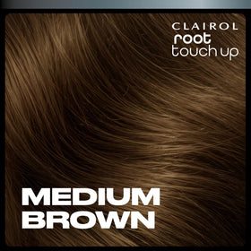 Clairol Root Touch-Up Color + Volume Temporary Spray, Medium Brown application demonstration