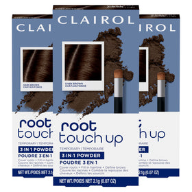 Clairol Root Touch-Up Concealing Powder Dark Brown front view