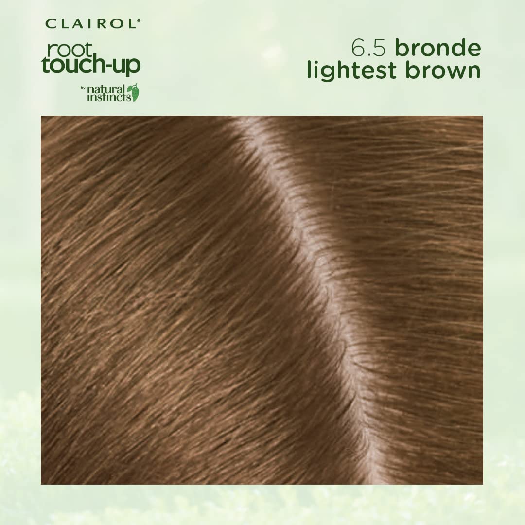 Clairol Root Touch-Up dye mixed and ready for application