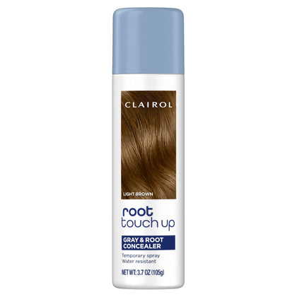 Clairol Root Touch-Up Hair Coloring Spray Light Brown front view