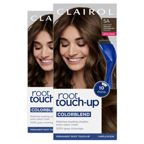Clairol Root Touch Up Permanent Hair Dye 5A Medium Ash Brown front view