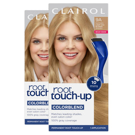 Clairol Root Touch Up Permanent Hair Dye 9A Light Ash Blonde pack front view
