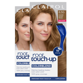 Clairol Root Touch Up Permanent Hair Dye Lightest Golden Brown front view