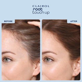 Clairol Root Touch-Up Powder Light Brown in lifestyle setting