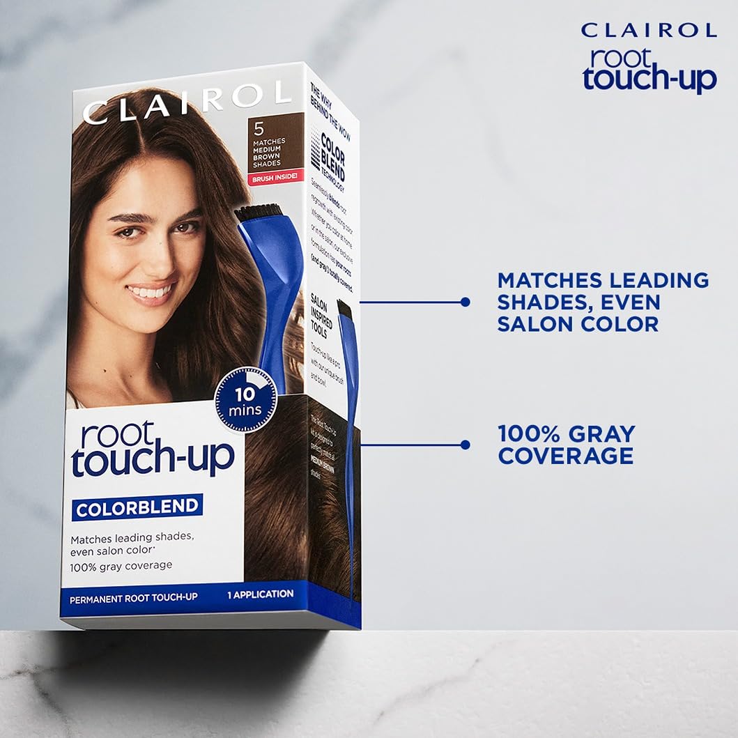 Clairol Root Touch Up showing ColourBlend Technology