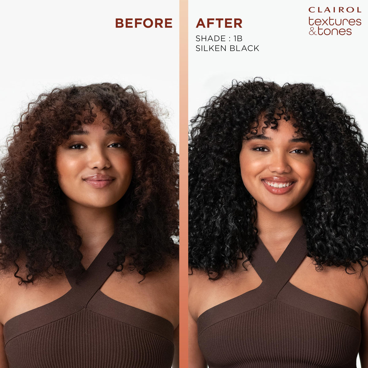 Clairol Textures & Tones Luminous Blonde hair dye application process