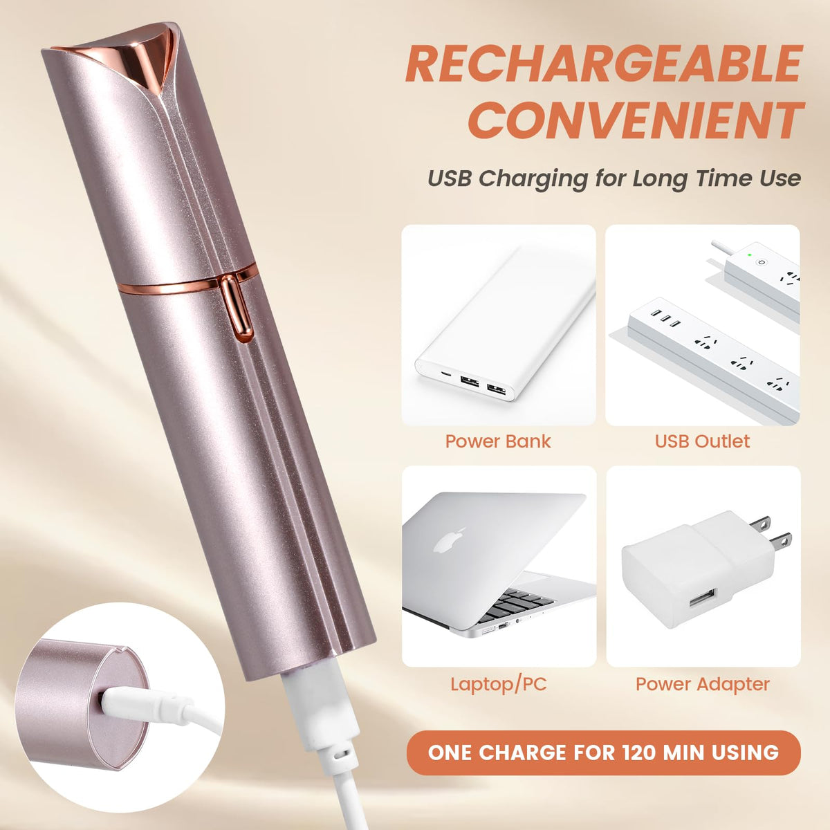 claities Facial Hair Remover packaging display