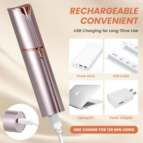 claities Facial Hair Remover packaging display