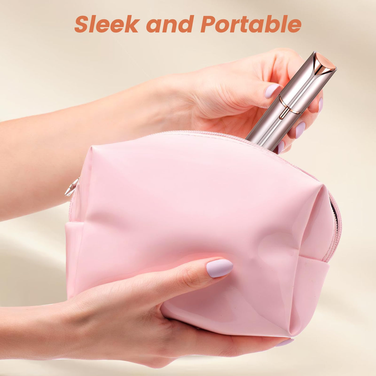 claities Facial Hair Remover with cleaning brush and USB cable