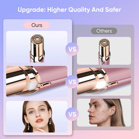 claities Flawless Facial Hair Remover cleaning brush