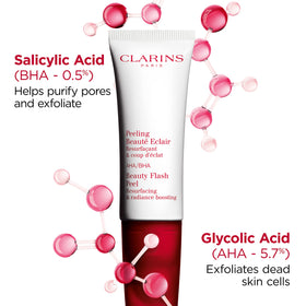 CLARINS Beauty Flash Peel ingredients list