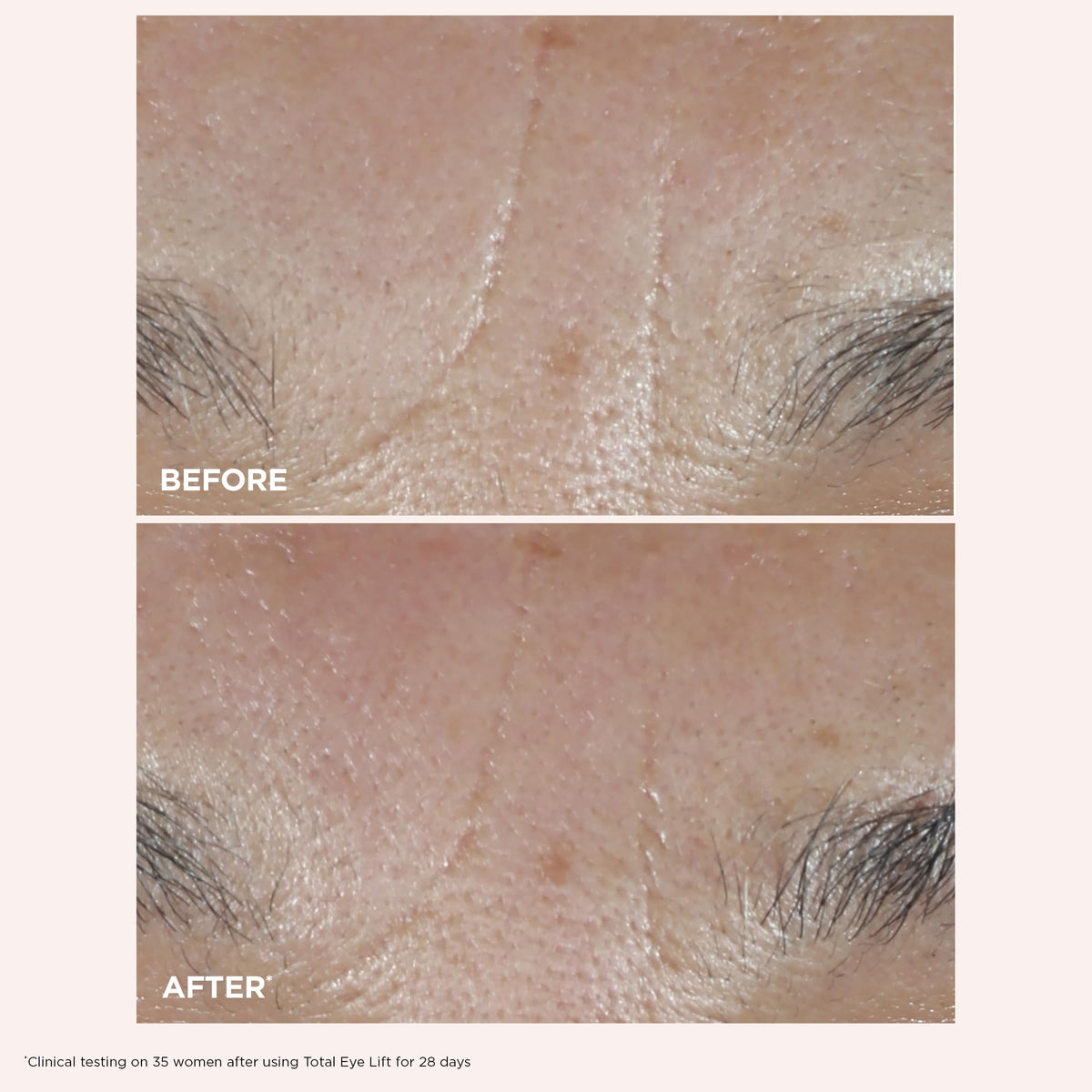 CLARINS Double Serum and Total Eye Lift set on a vanity
