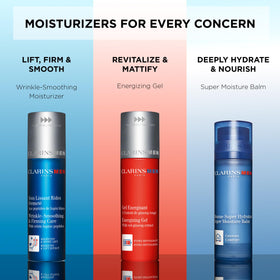 CLARINS Energizing Gel Moisturizer packaging dimensions