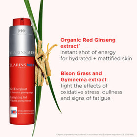 CLARINS Energizing Gel Moisturizer side view showing packaging