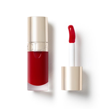CLARINS Lip Comfort Oil front view with high-shine finish