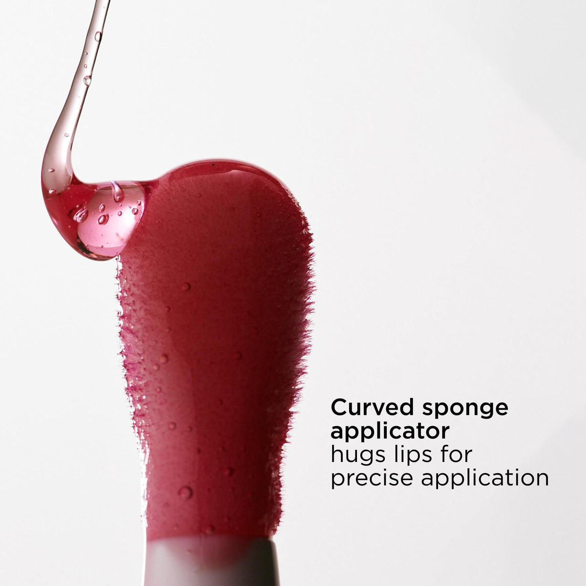 CLARINS Lip Comfort Oil texture on lips