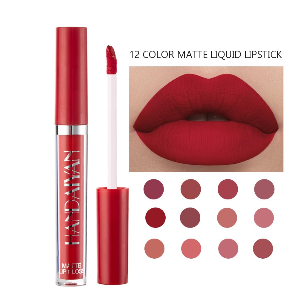 Classic Red shade of BestLand Matte Liquid Lip Gloss