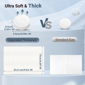 Classycoo Compressed Towel 100 PCS individual wrapped towels