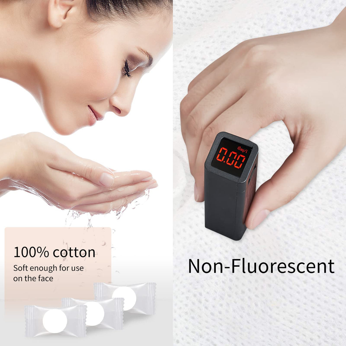 Classycoo Compressed Towel expanded size comparison