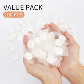 Classycoo Compressed Towel in a travel bag