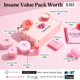 Clay Mask and application brush included in the kit