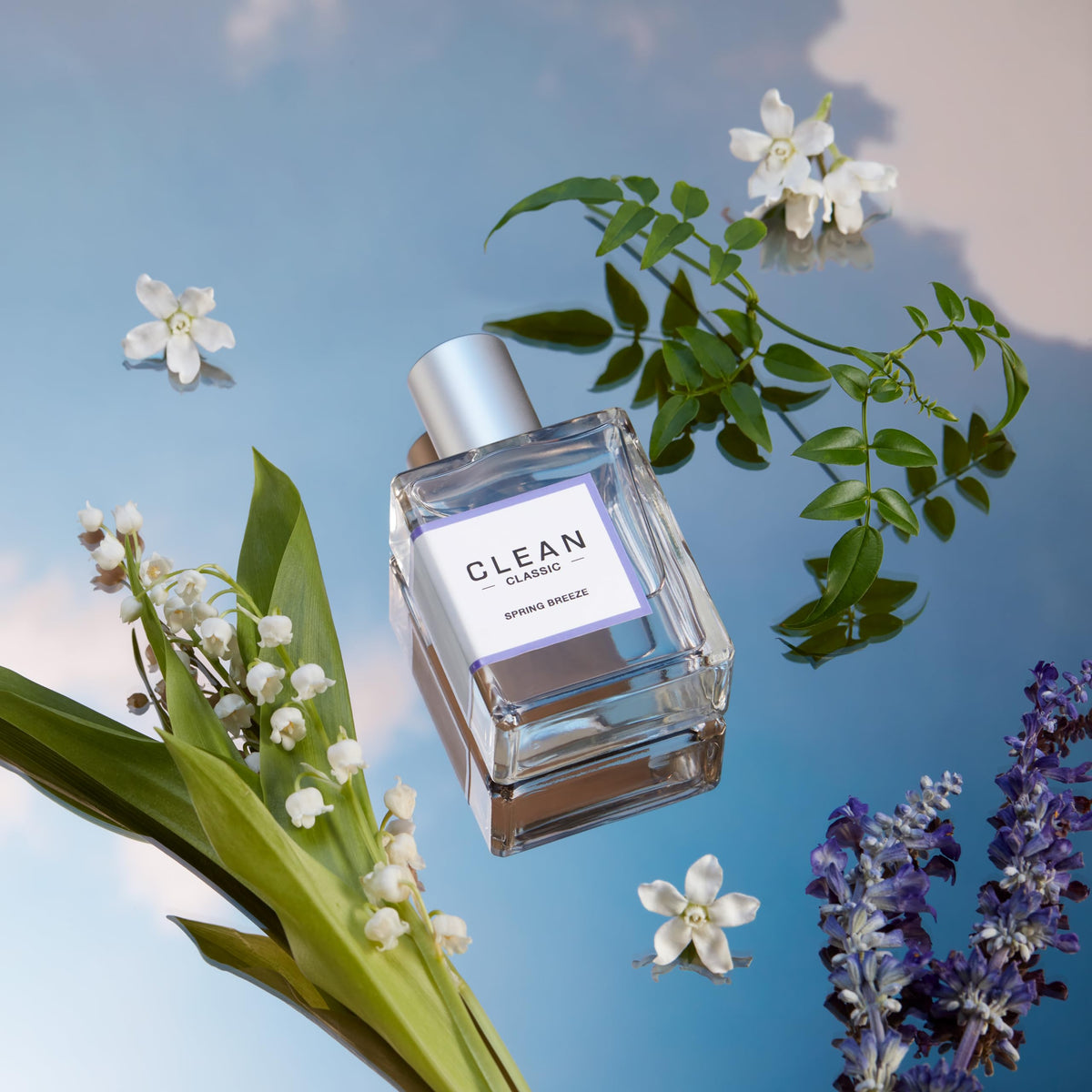 CLEAN Classic Spring Breeze Body Spray 60mL lifestyle scene
