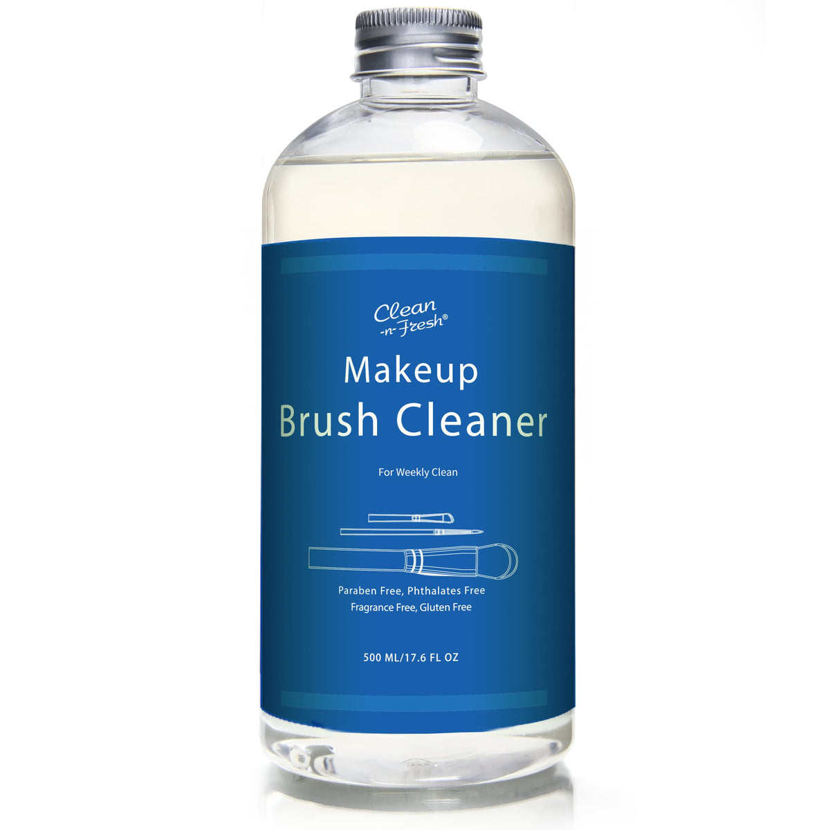 Clean-n-Fresh 17.6oz Makeup Brush Cleaner front view