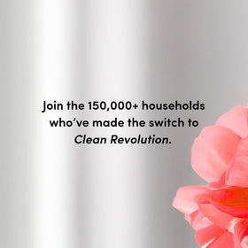 Clean Revolution Foaming Hand Soap Refill 128 Fl Oz Geranium Mint with essential oils