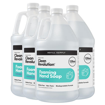 Clean Revolution Foaming Hand Soap Refill 128oz front view