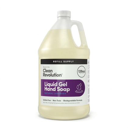 Clean Revolution Liquid Gel Hand Soap Refill 128 Fl Oz front view