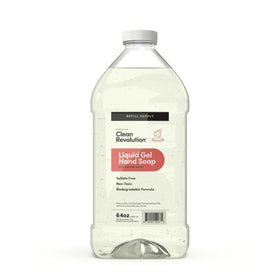 Clean Revolution Liquid Gel Hand Soap Refill 64 Fl Oz front view